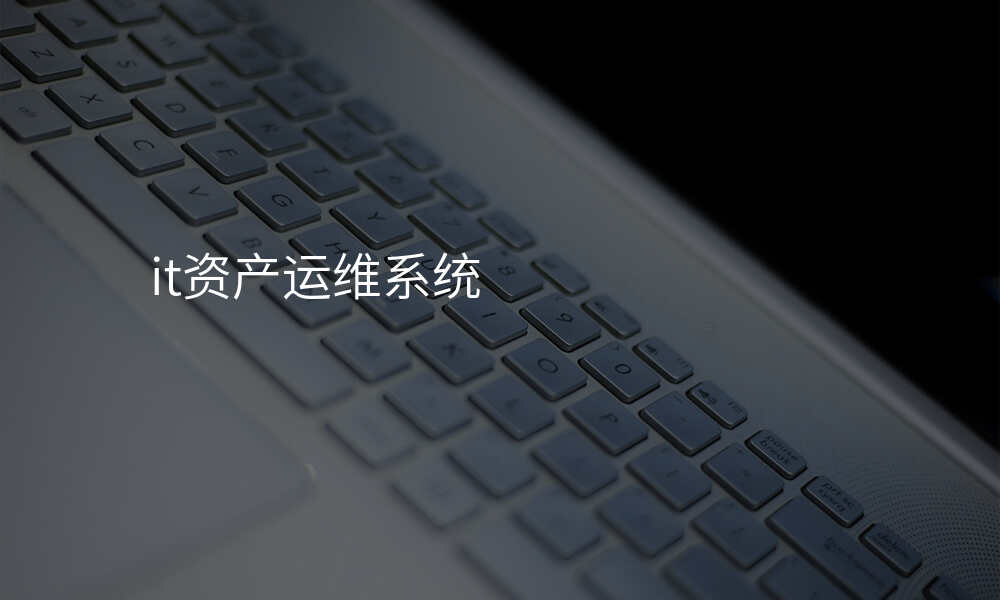 it资产运维系统