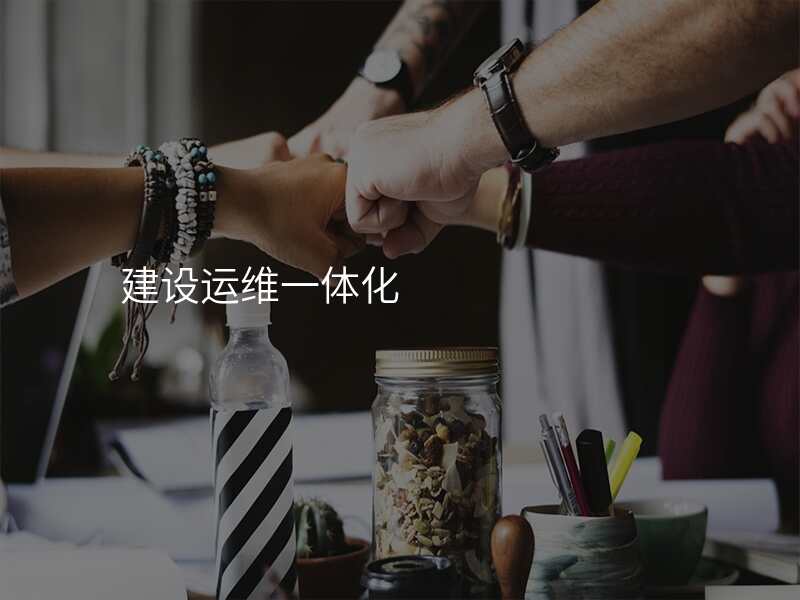 建设运维一体化