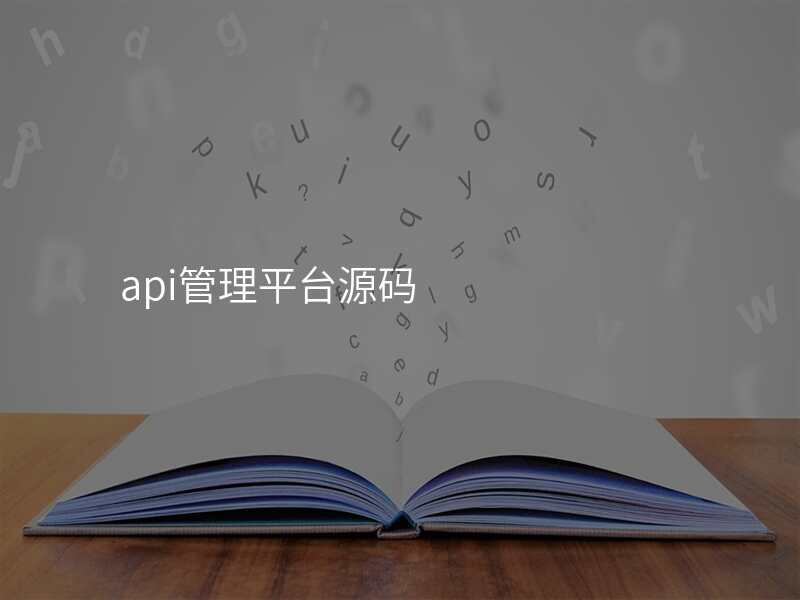 api管理平台源码