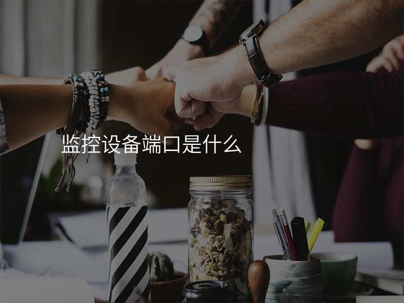 监控设备端口是什么